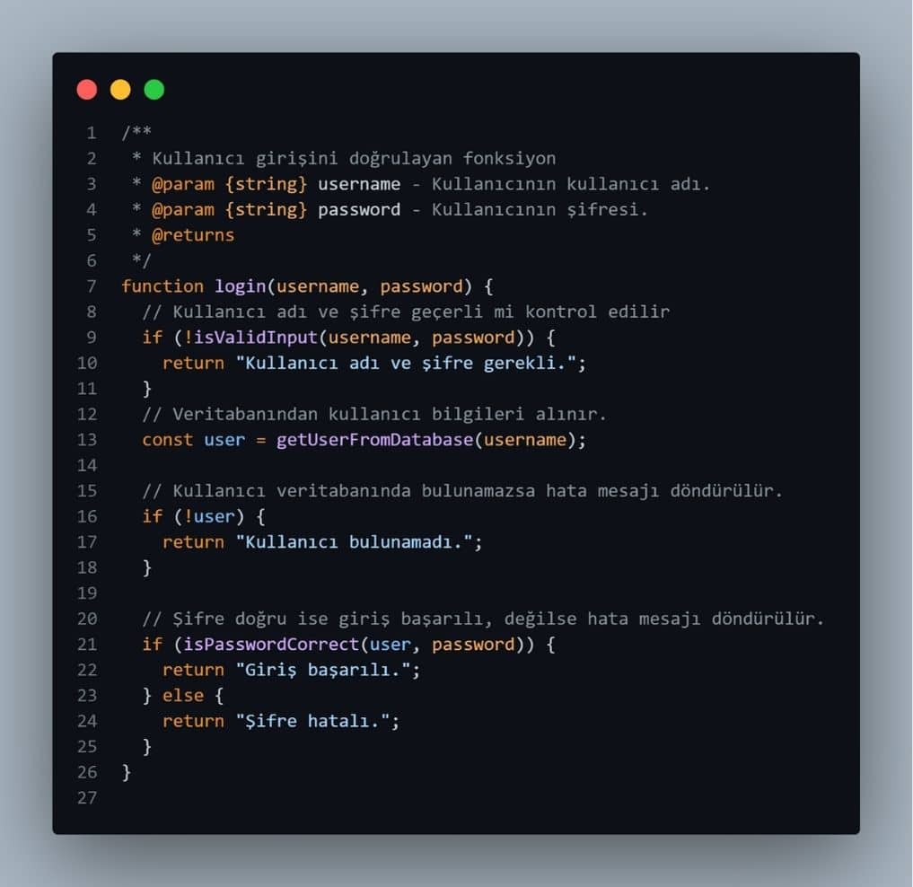 Clean Code Prensipleri