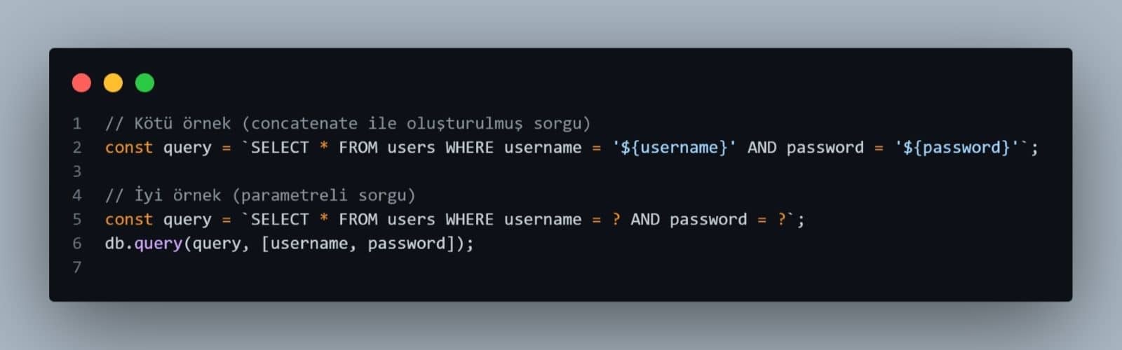 SQL Injection Saldırılarını Önleme Yöntemleri