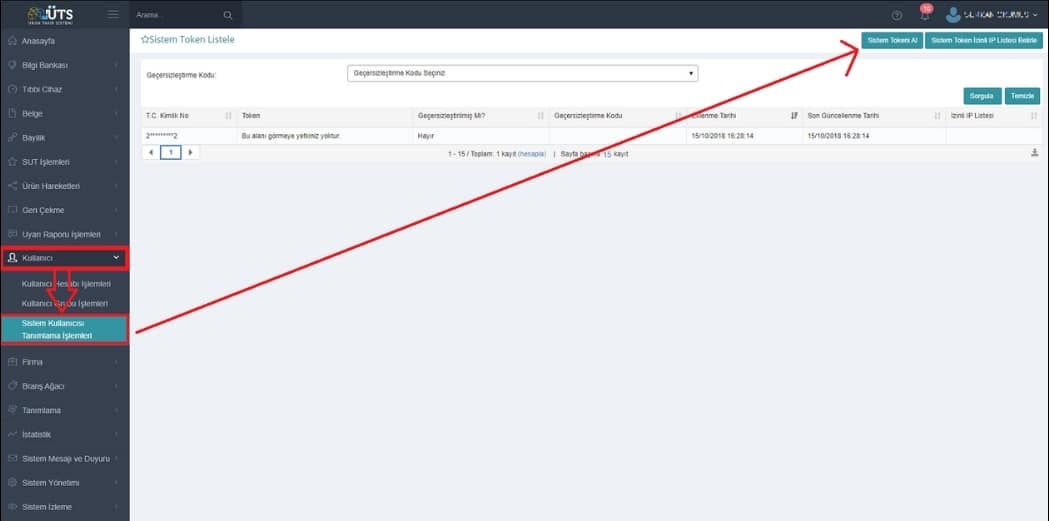 Ürün Takip Sistemi Token Numarası Nasıl Alınır?